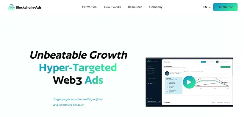 Blockchain-Ads Crypto Ad Platform