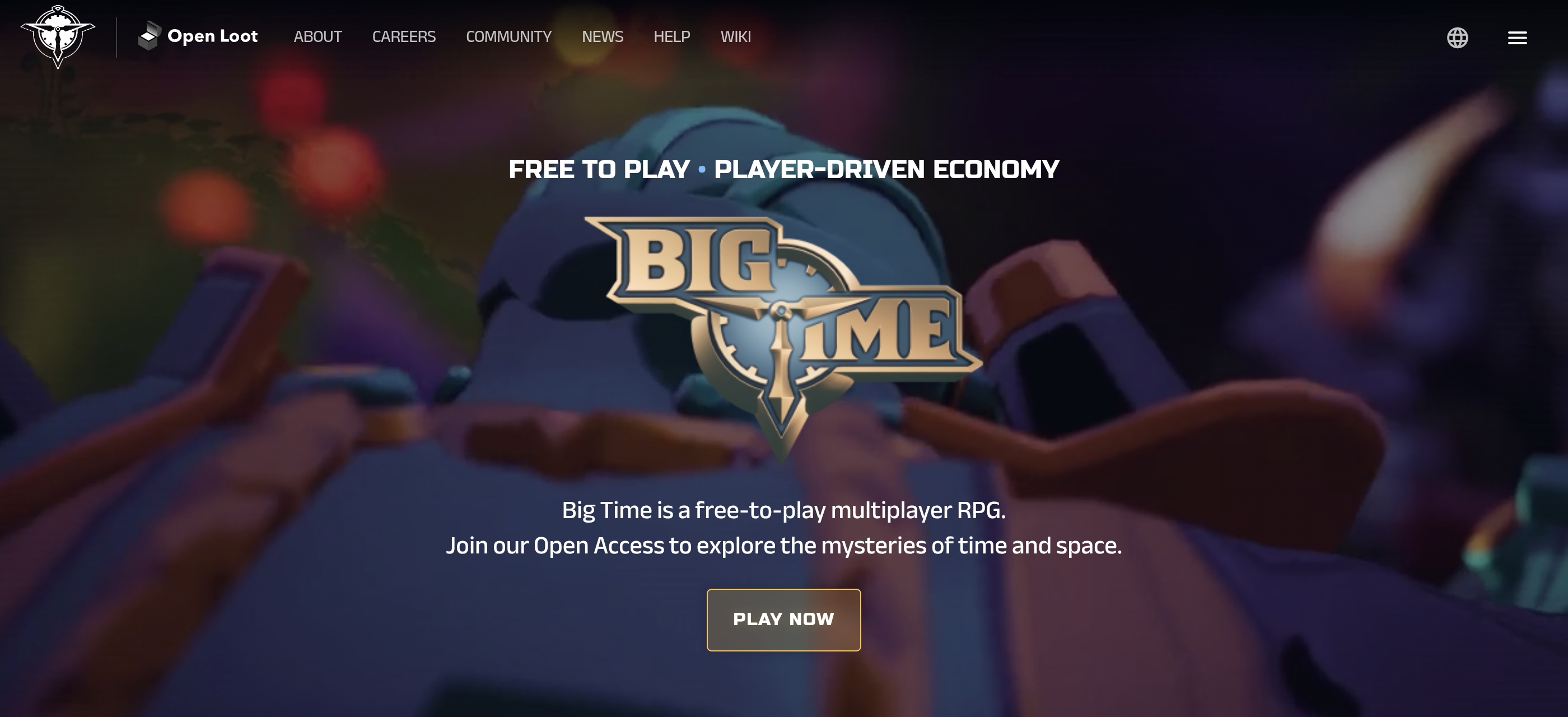 Big Time Crypto Game