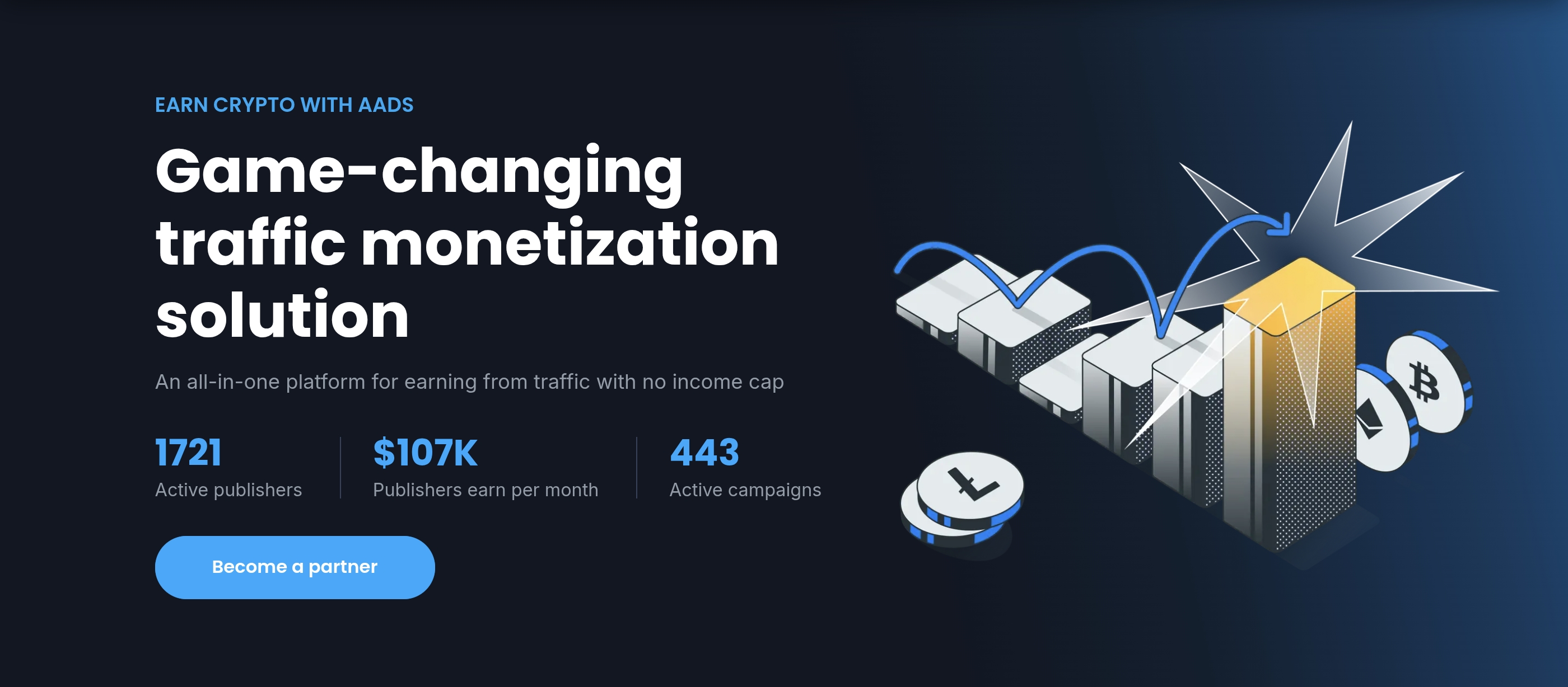 Become a Crypto Publisher With AADS - 12 Best Ways to Earn Crypto in 2026