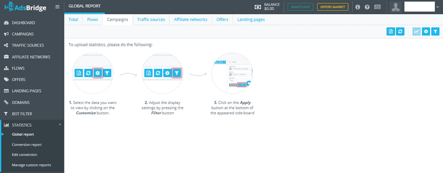 AdsBridge reports